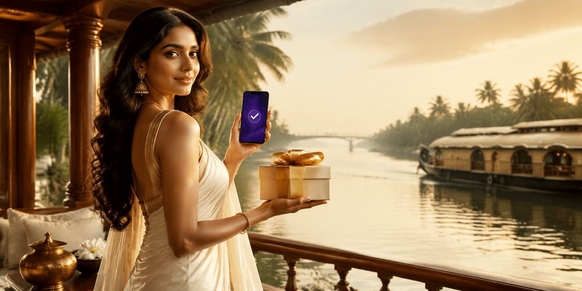 Player making secure deposit using mobile banking in Kerala for cricket betting